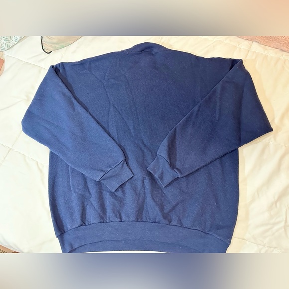 Vintage Disney Winnie the Pooh Blue Long Sleeve Sweatshirt - Picture 3 of 8